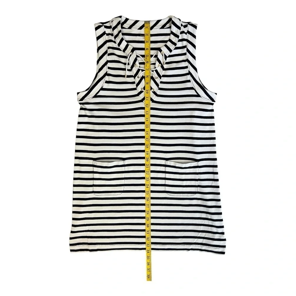 Kate Spade Nautical Midi Sleeveless Striped Dress Size XL NWOT